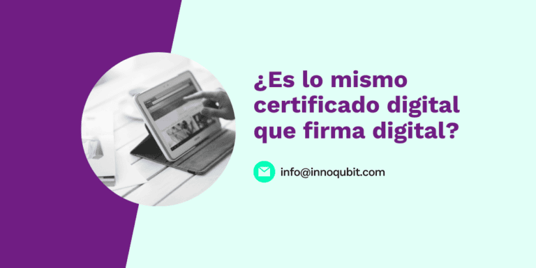 es lo mismo certificado digital que firma digital