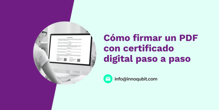 Cómo firmar un PDF con certificado digital paso a paso